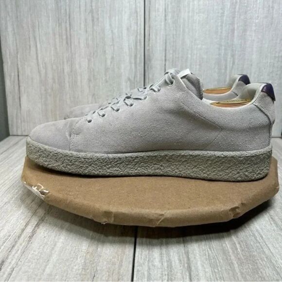 Eytys Ace Grey Suede Sneaker Fashion Shoe Handmade Men’s Size 10.5 US EUR 44 - Picture 2 of 11